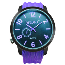 Hot New Products for 2015 Big Case Cheap Silicon Branded Watch